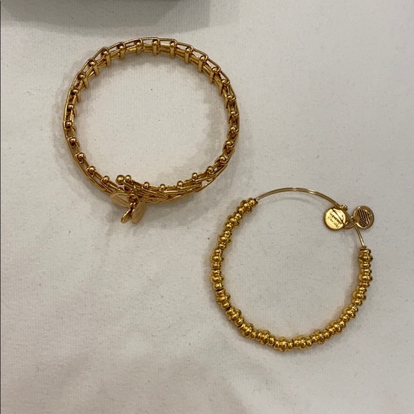 Alex and Ani Gold Bracelets - Picture 5 of 8